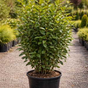 Portugiesischer Kirschlorbeer (Prunus lusitanica) 100–120 cm – Immergrüne Heckenpflanze